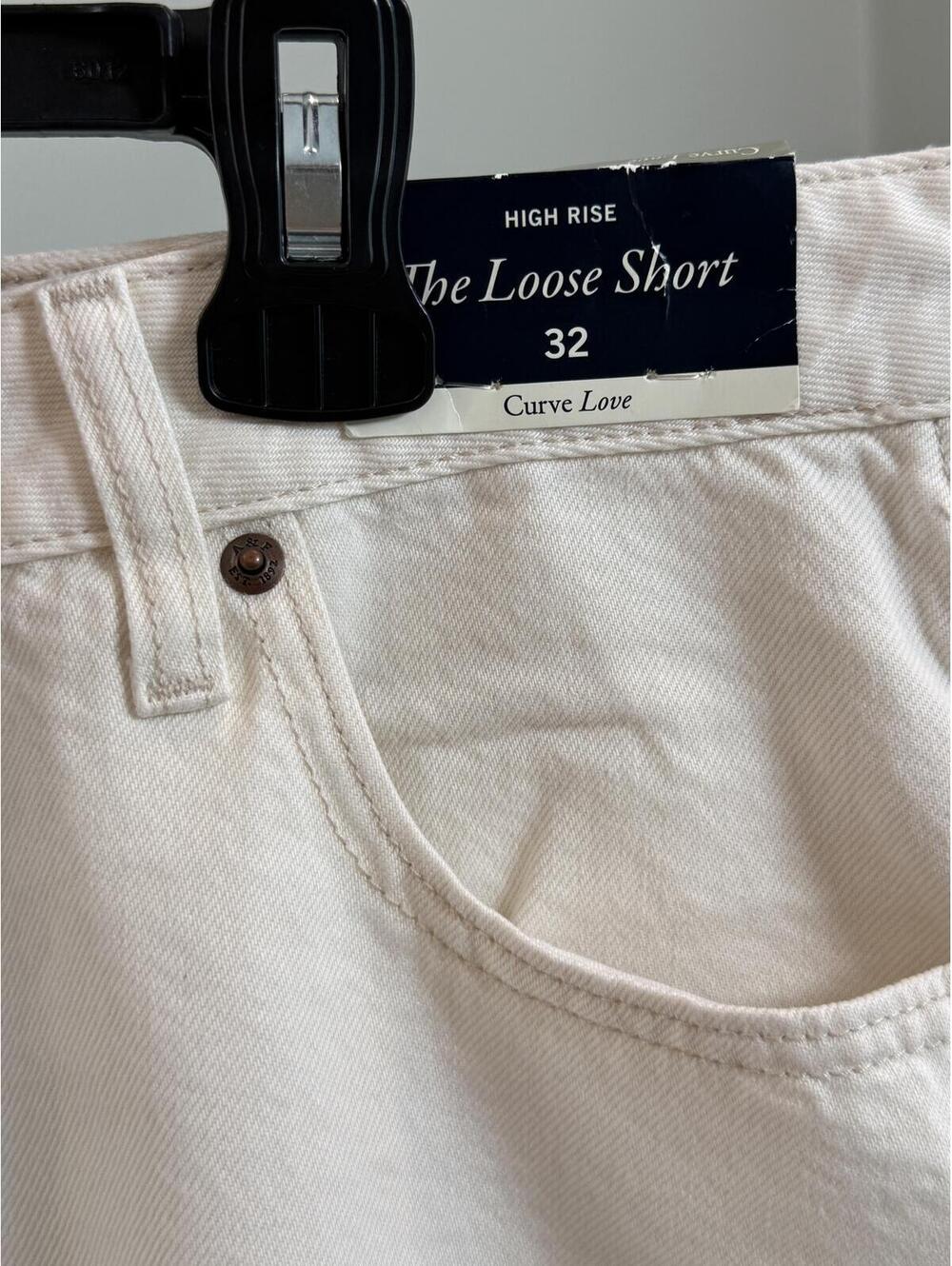 Abercrombie & Fitch The loose Short High Rise - Women's 32 Curve Love NWT - Picture 5 of 8